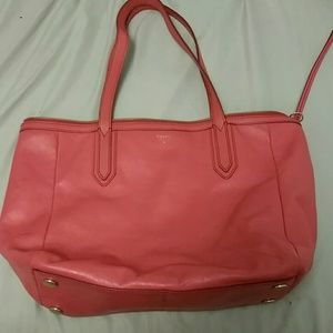 GUC Pink Fossil Sydney Shopper