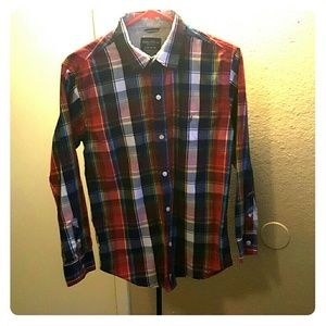 Mens plaid nautica shirt