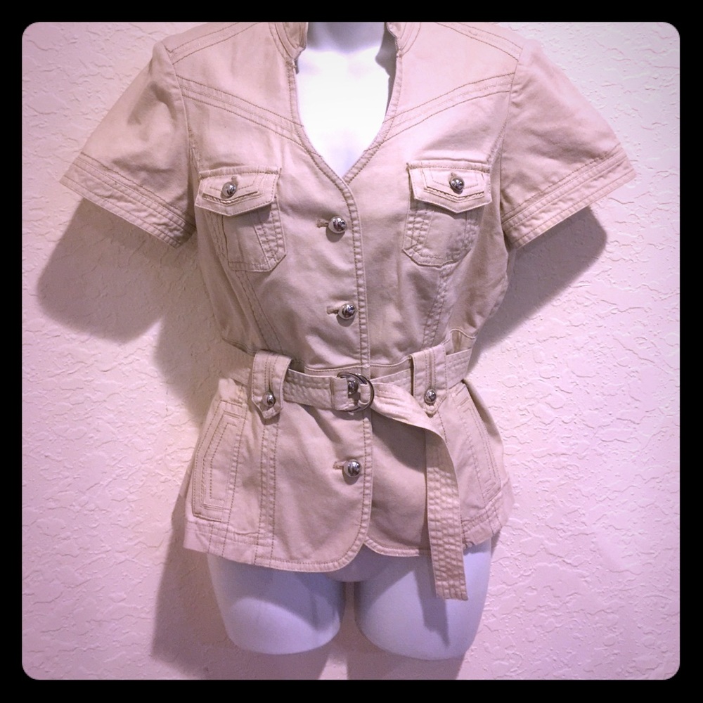 Cream color blazer