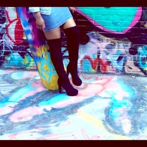 Thigh high/over the knee boots