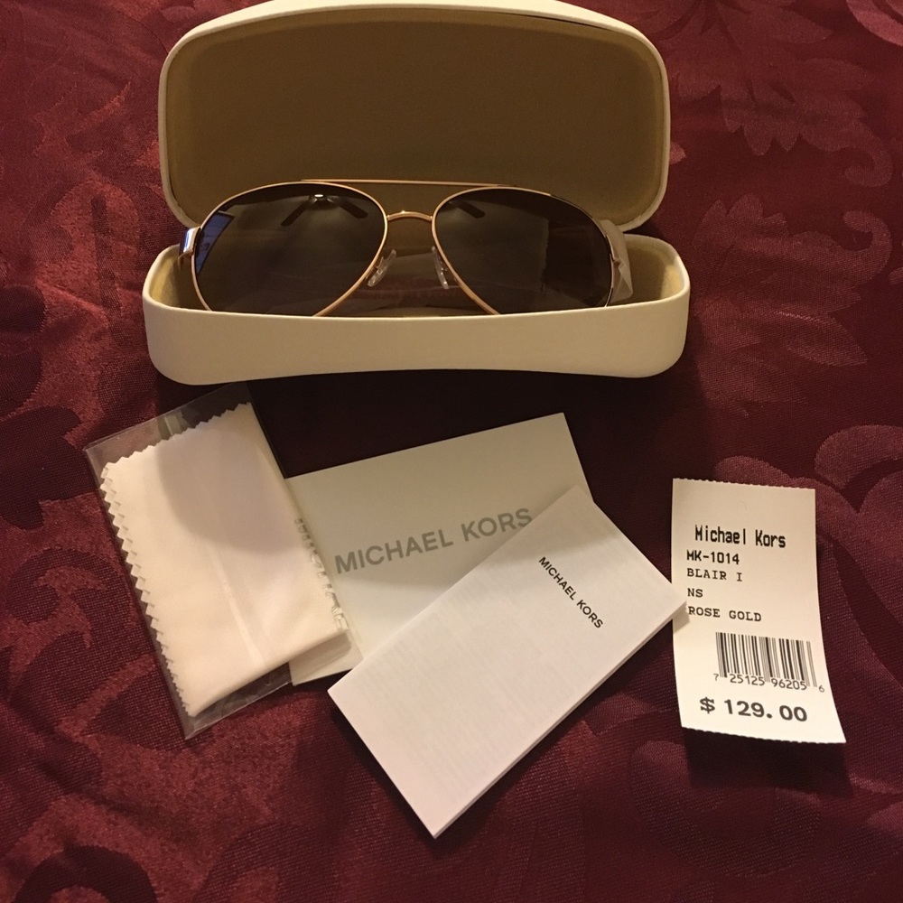 New Rose Gold Michael Kors Glasses