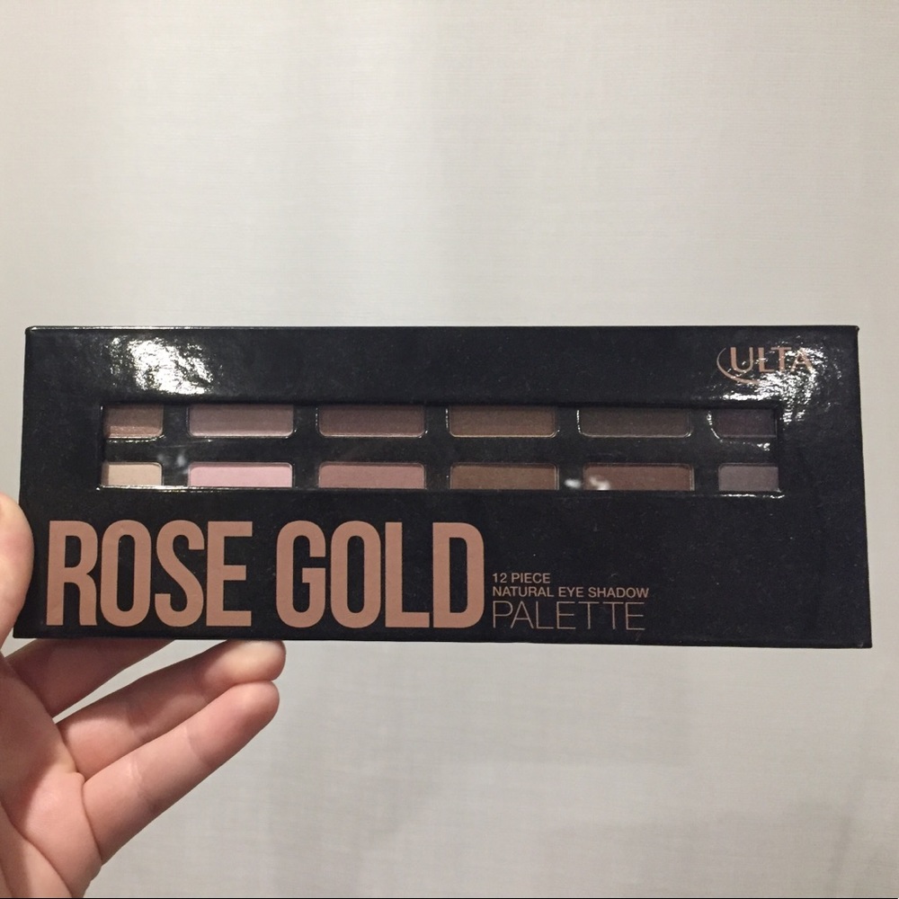 BRAND NEW Ulta rose gold eyeshadow palette