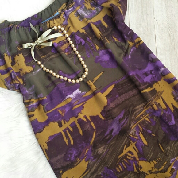 Abstract Patterned Dress - Picture 3 of 6