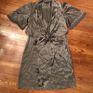 100% silk dress