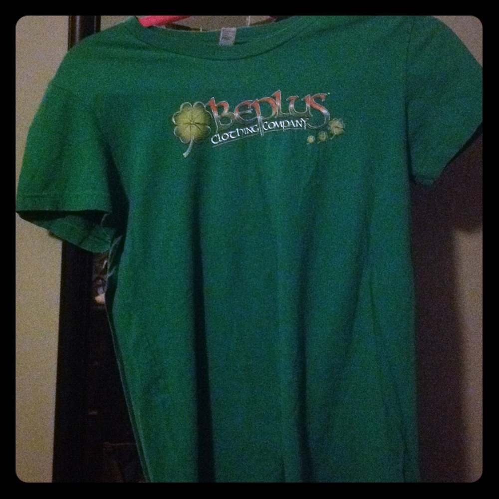Beplus green tee
