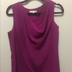 Cabi Sleeveless Top - Small - Pink/Fuschia