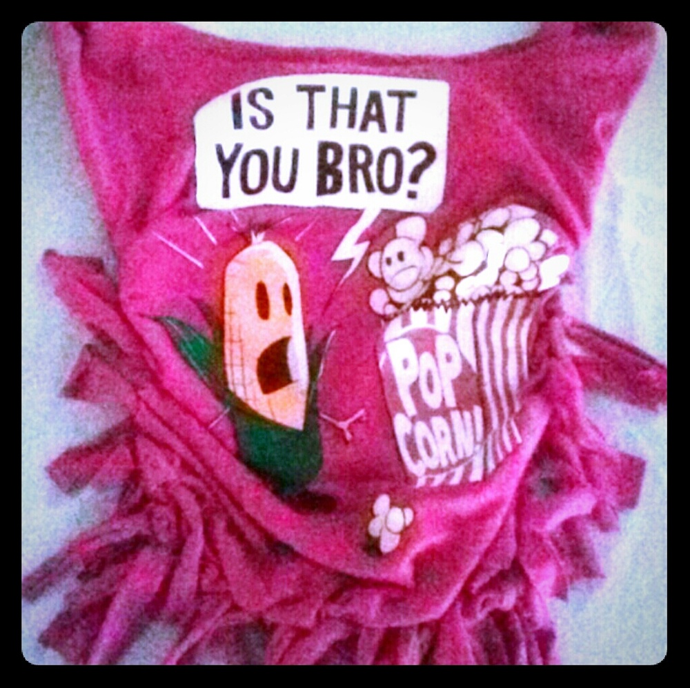 Upcycled T-Shirt Tote Bag: Is That You Bro?