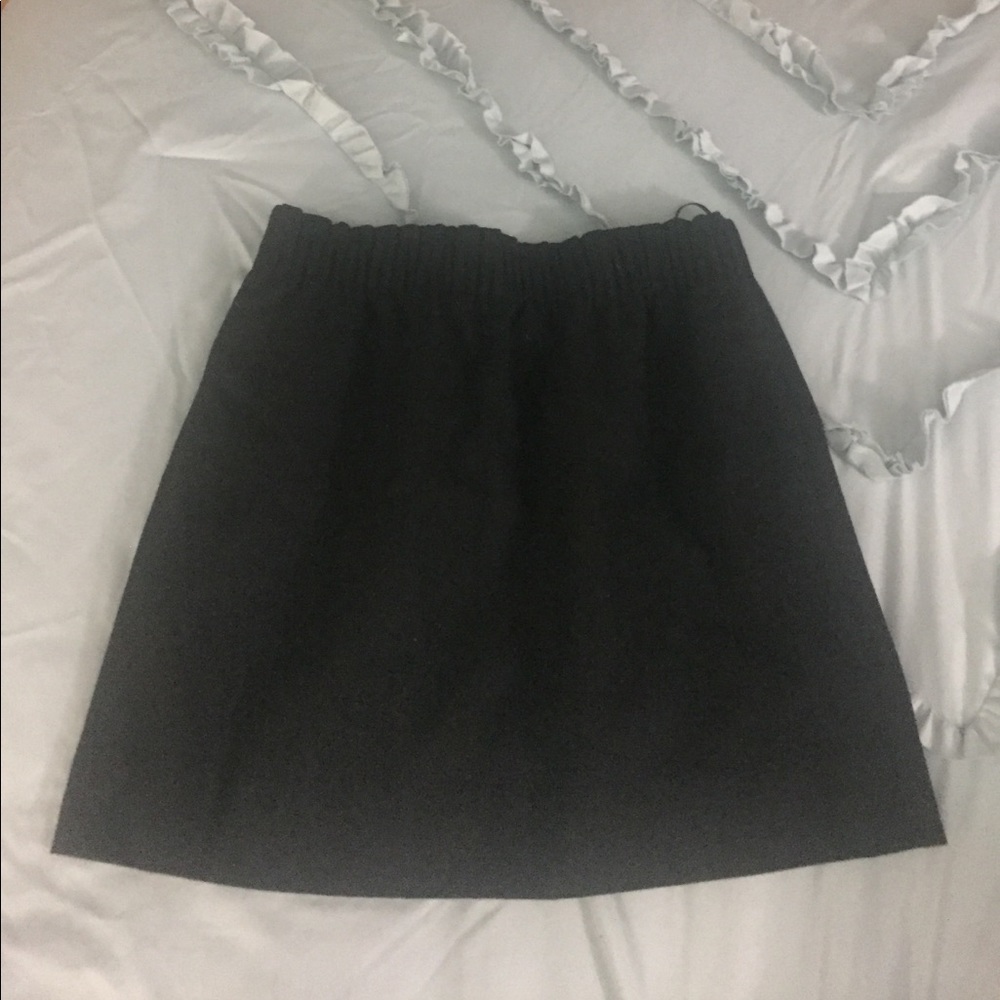 black jcrew skirt, size 8.