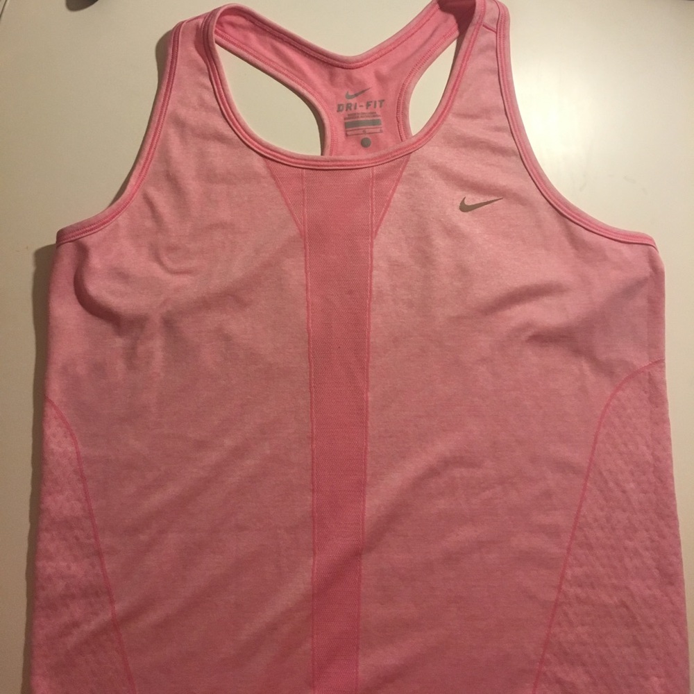 Pink Nike Dri-Fit Tank