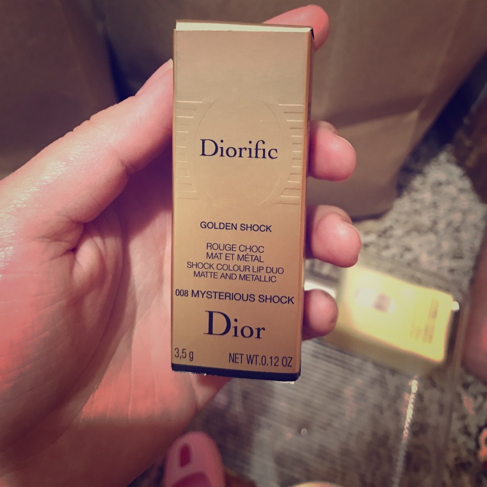 LE Dior Golden Shock Lipstick