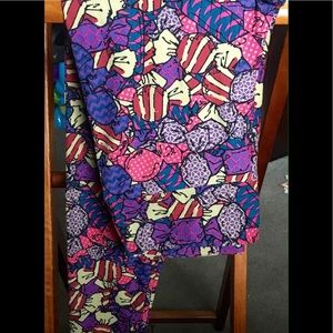 LuLaRoe CANDY One Size Leggings