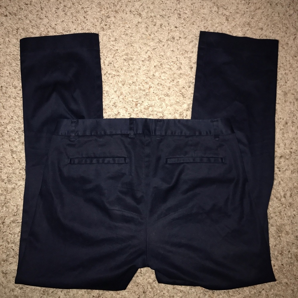 J. Crew navy cropped pants