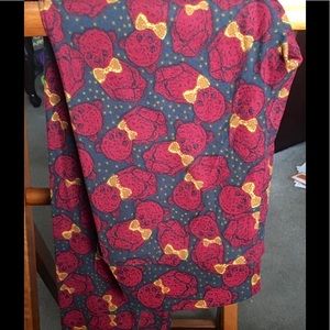LuLaRoe TEDDY BEARS One Size Leggings