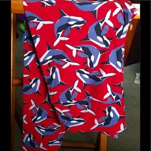 LuLaRoe KILLER WHALE One Size Leggings