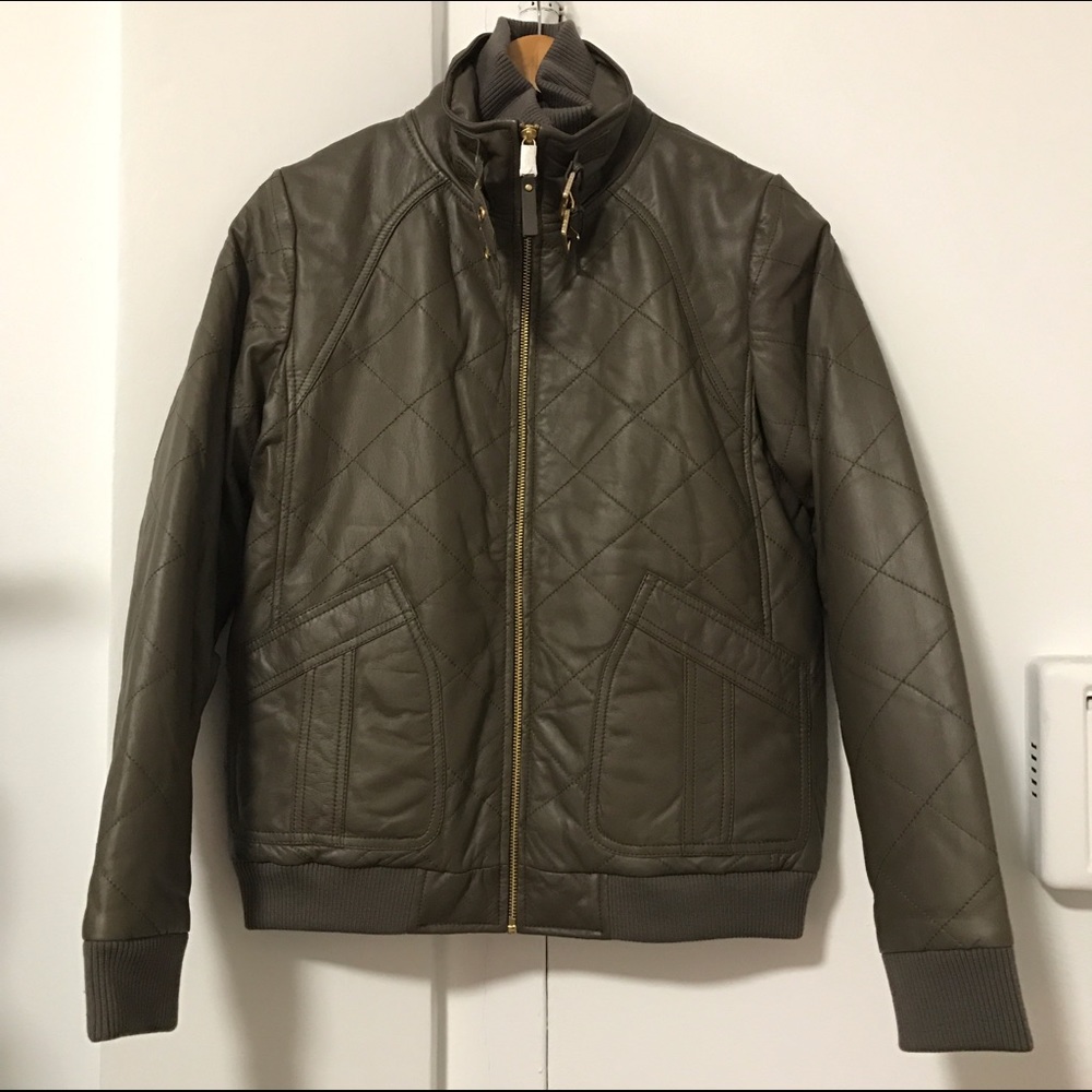 Marc by Marc Jacobs quilted leather jacket sz 4