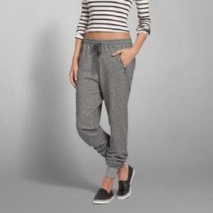 Abercrombie Gray Jogger Pants