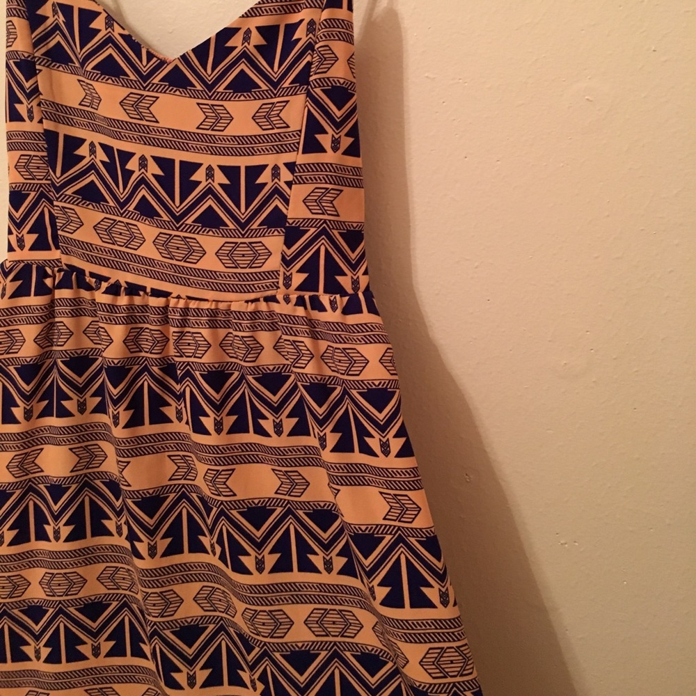 Geometric Shape Fit & Flare Dress - Make offer!