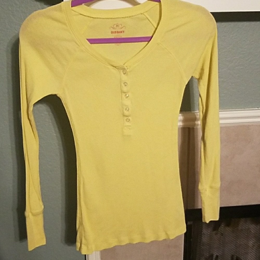 Yellow Longe Sleeve