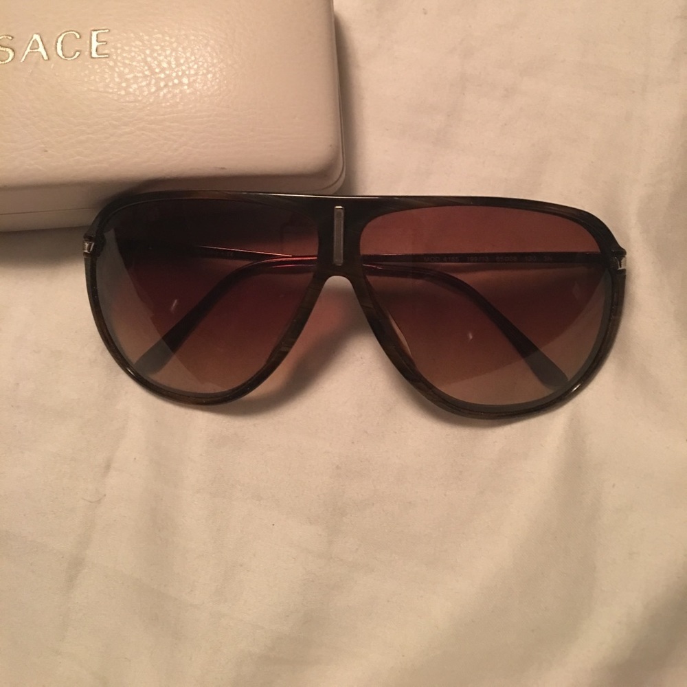 Versace aviator sunglasses