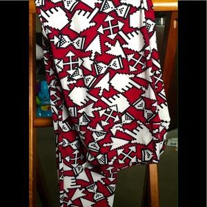 LuLaRoe DIGITAL WORLD One Size Leggings