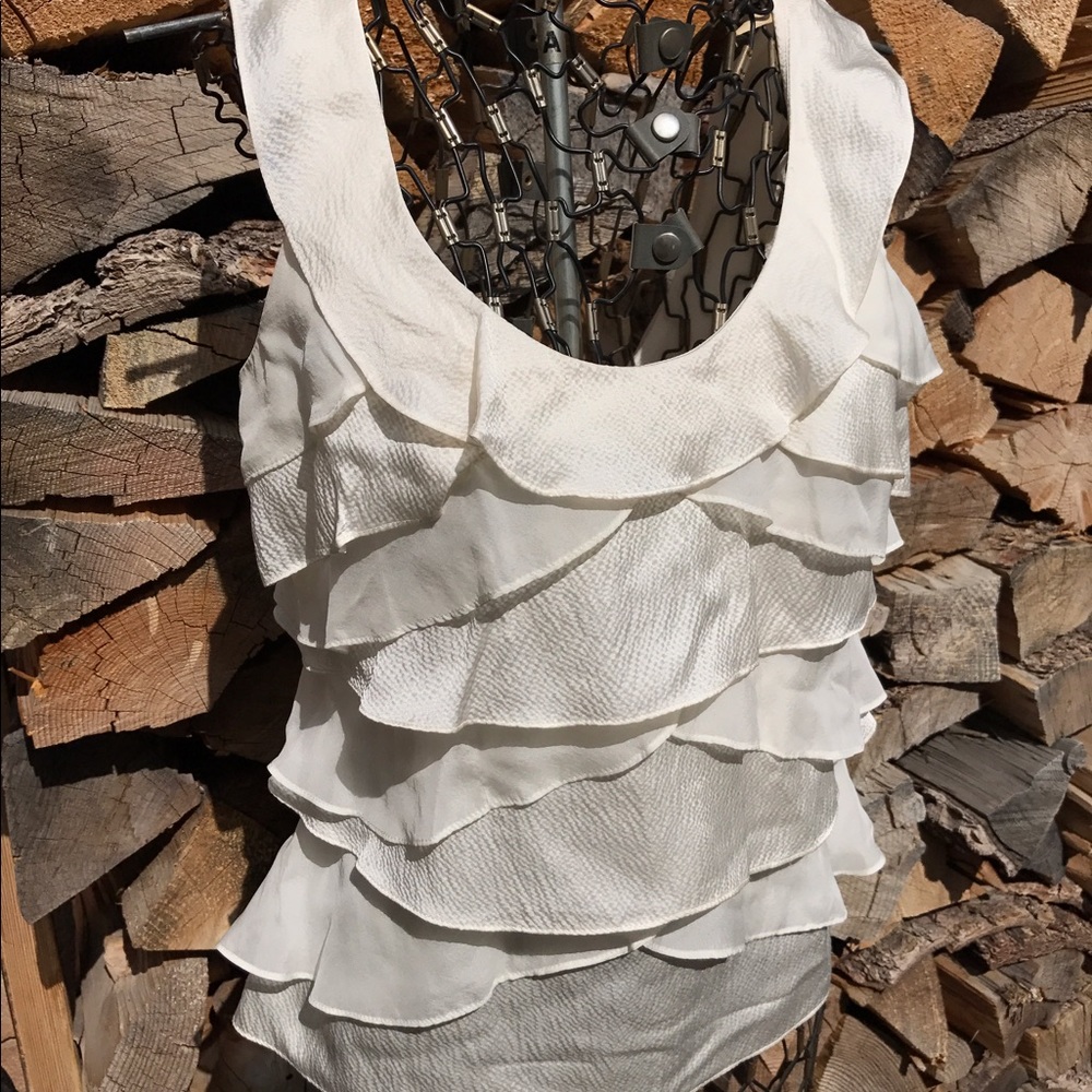 Silk top White House Black Market  100% silk