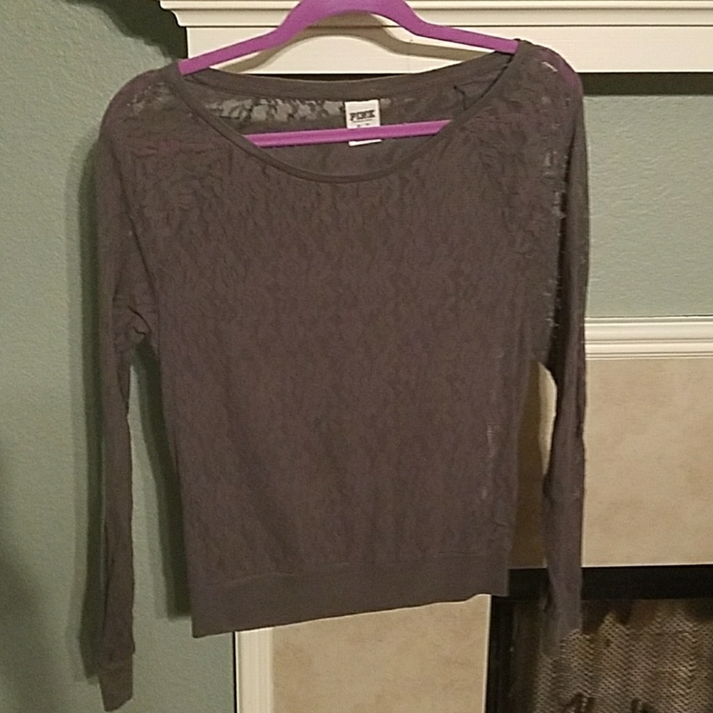 PINK light weight sheer sweater