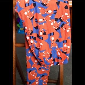 LuLaRoe FOX One Size Leggings