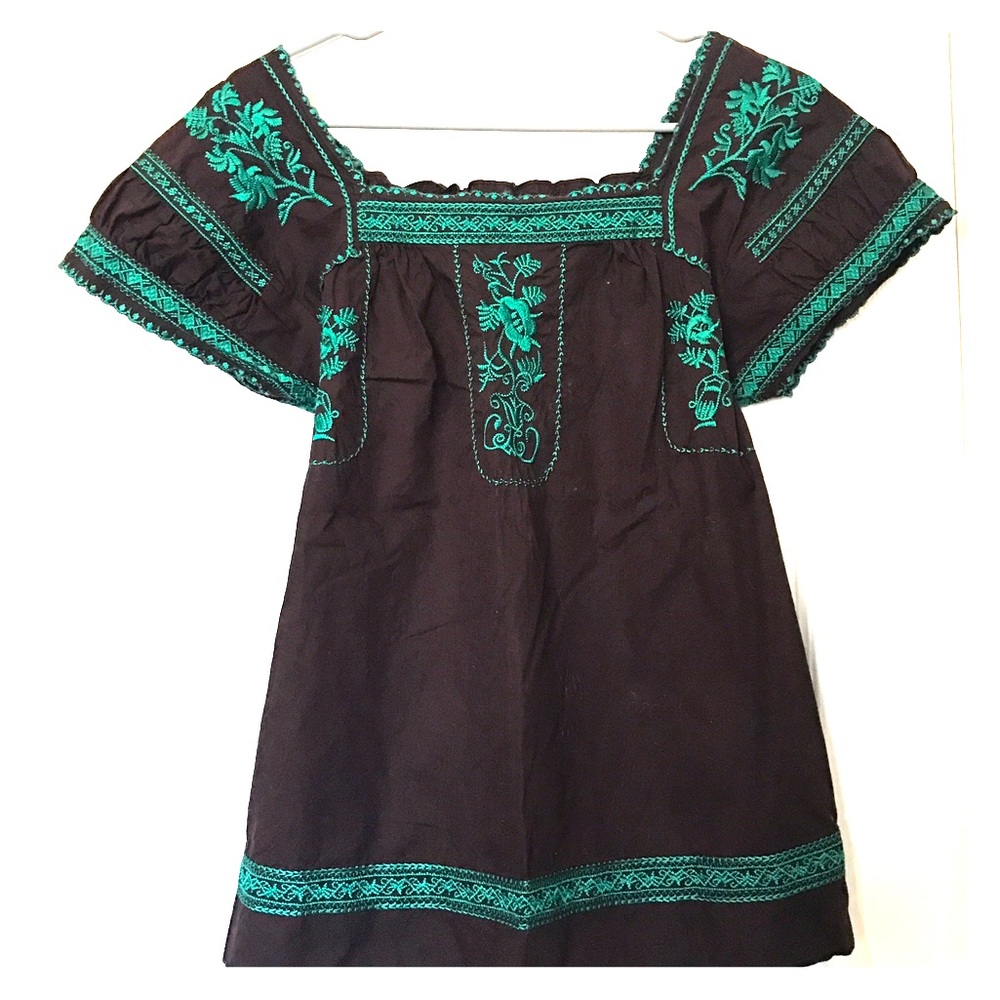 Embroidered Blouse--beautiful detail!