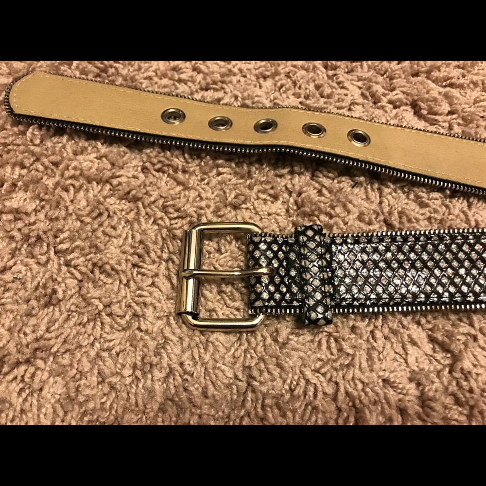 Sparkly Black Belt