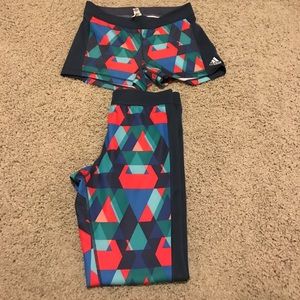 BRAND NEW ADIDAS WORKOUT SHORT AND PANTS BUNDLE