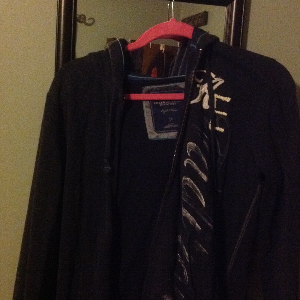 American Eagle navy blue hoodie