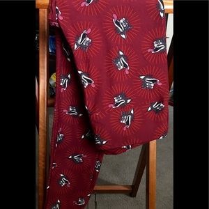 LuLaRoe HAPPY CAT One Size Leggings