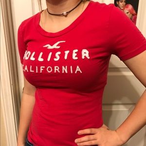 Hot Pink Hollister Shirt