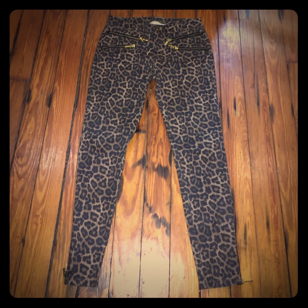Michael Kors Zipper Jeans Sz 0