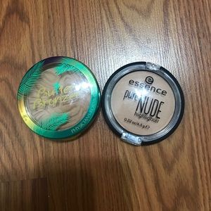 Butter Bronzer & essence Pure Nude Highliter