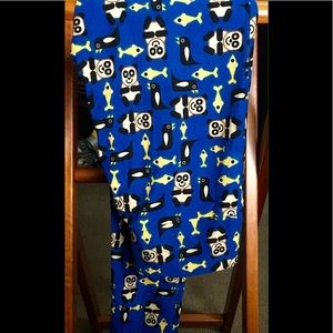LuLaRoe PANDA/FISH One Size Leggings