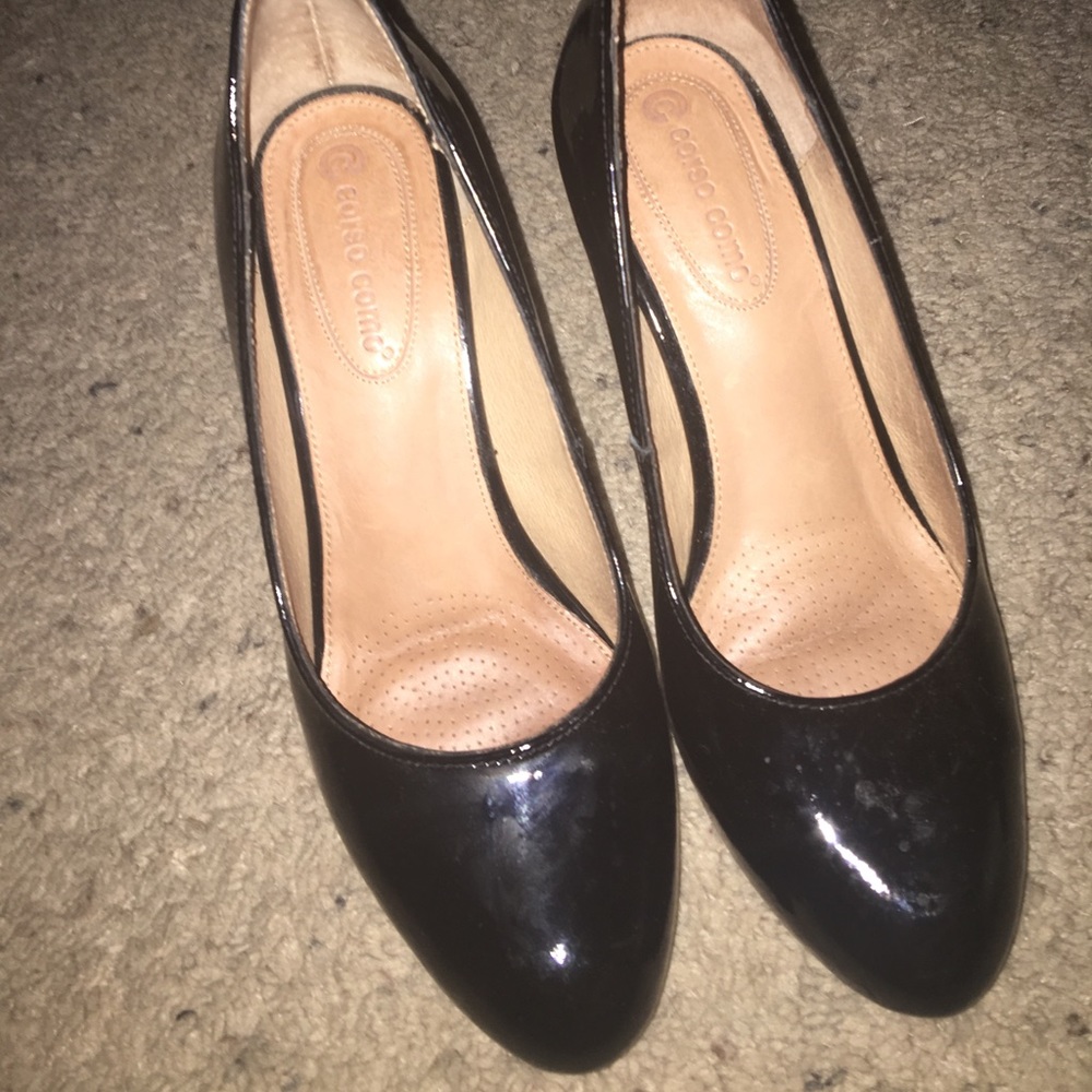 Corso Como Pantent Leather Pumps