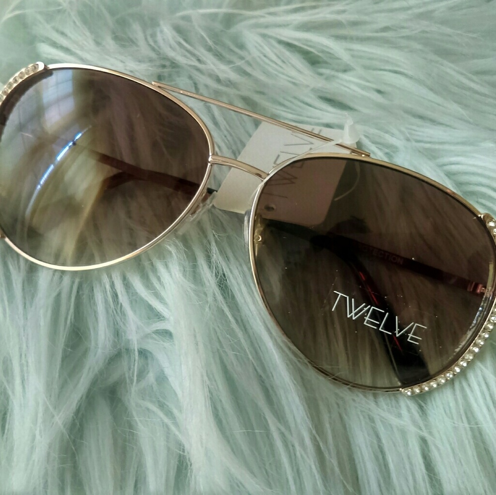 Diamond Studded Sunglasses