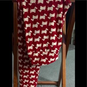 LuLaRoe SCHNAUZER One Size Leggings