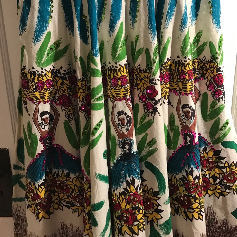 Awesome Hawaiian/ Tropical dress. By Persaman