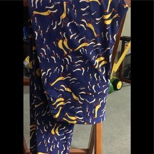 LuLaRoe DUCK DUCK GOOSE One Size Leggings