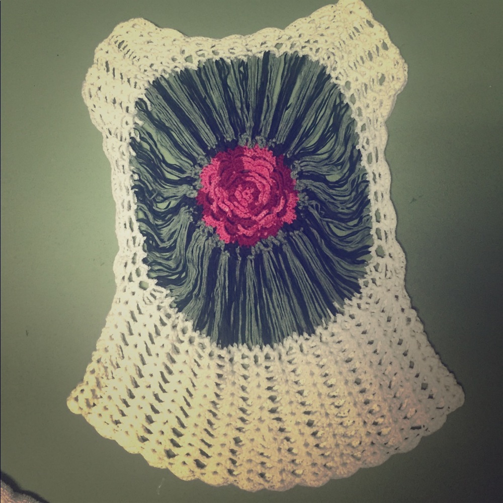 Crochet Top. New without tags. BOHO
