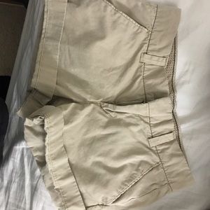 khaki shorts