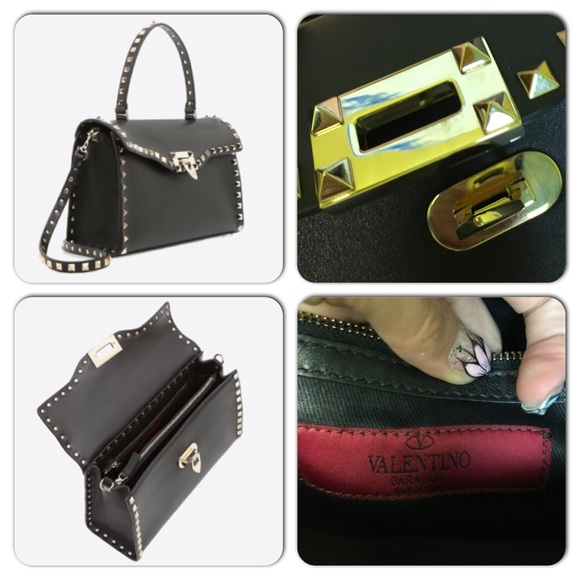 SOLD*Valentino Garavani Rockstud handbag & wallet - Picture 4 of 8