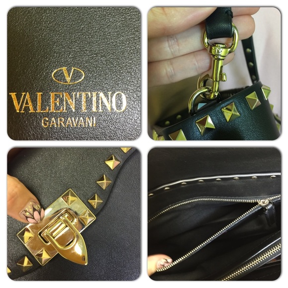SOLD*Valentino Garavani Rockstud handbag & wallet - Picture 6 of 8