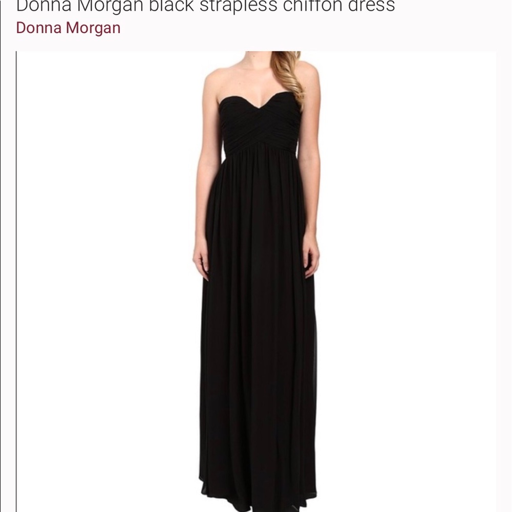 Donna Morgan Black Dress