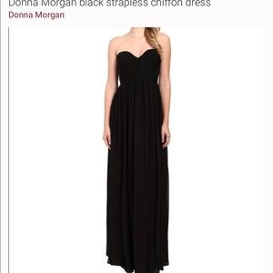Donna Morgan Black Dress