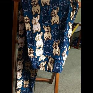 LuLaRoe FRENCH BULLDOGS Tall and Curvy Leggings