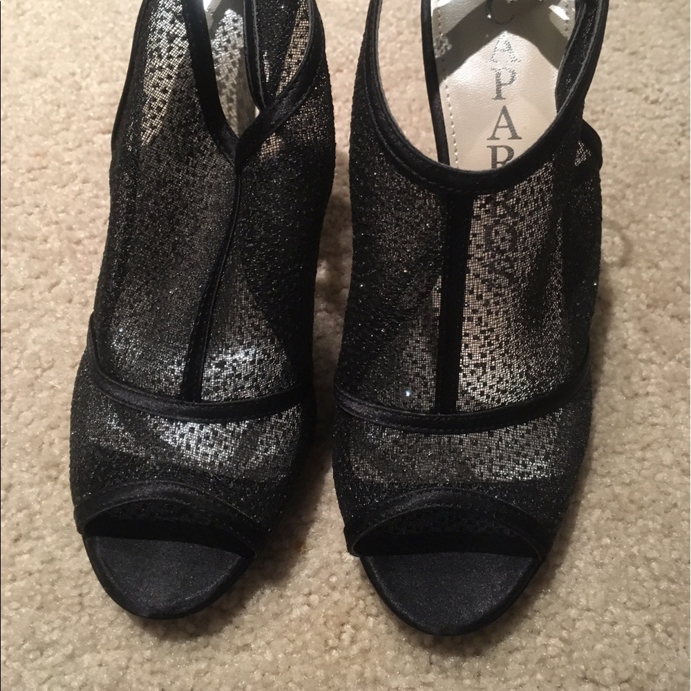 Caparros Black Heels