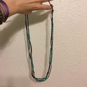 Long Multi Strand Beaded Necklace by Nakamol